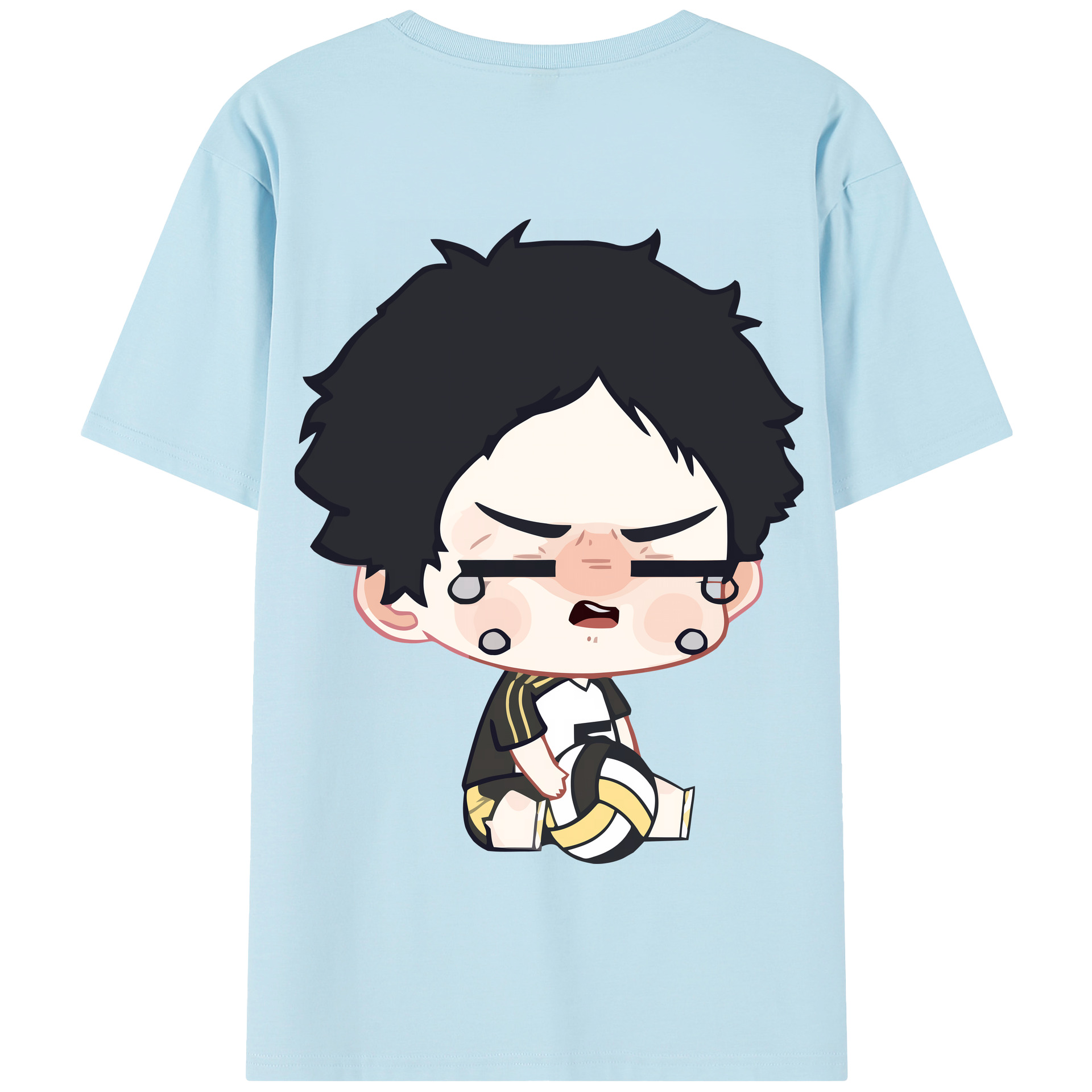 （画像用） ハイキュー!! Haikyu!! 綿100％半袖Tシャツ（背面プリント）